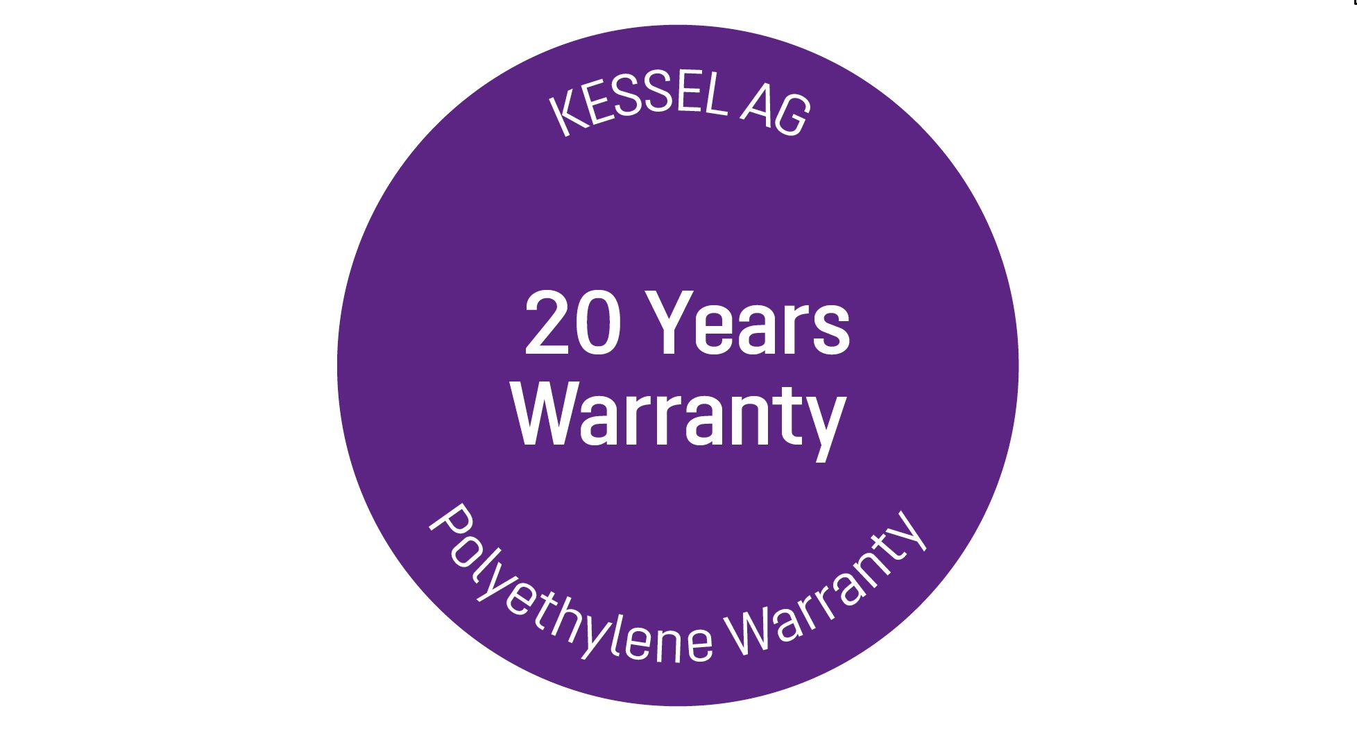 Warranty for KESSEL polyethylene tanks