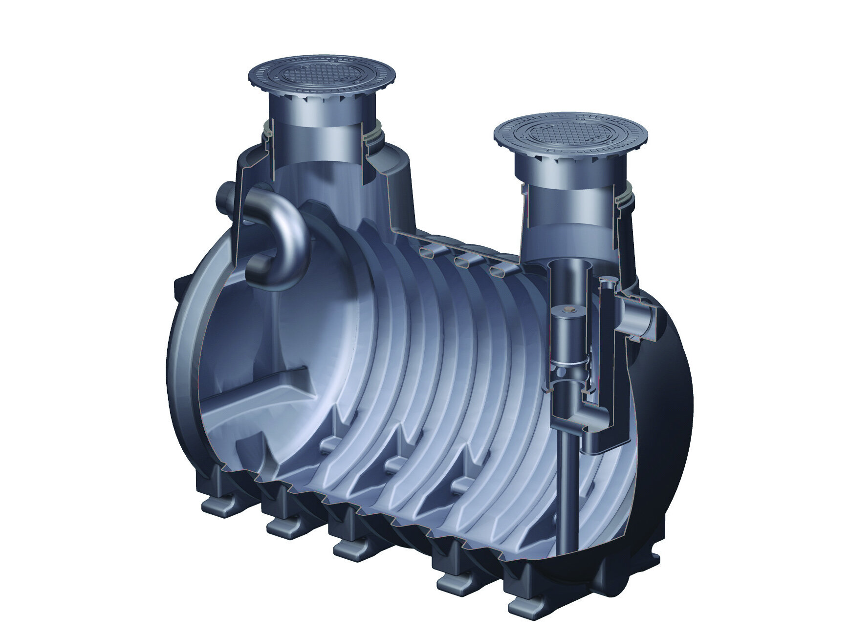 Öl-/----Benzinascheider EasyOil ground NS 3-20, System B