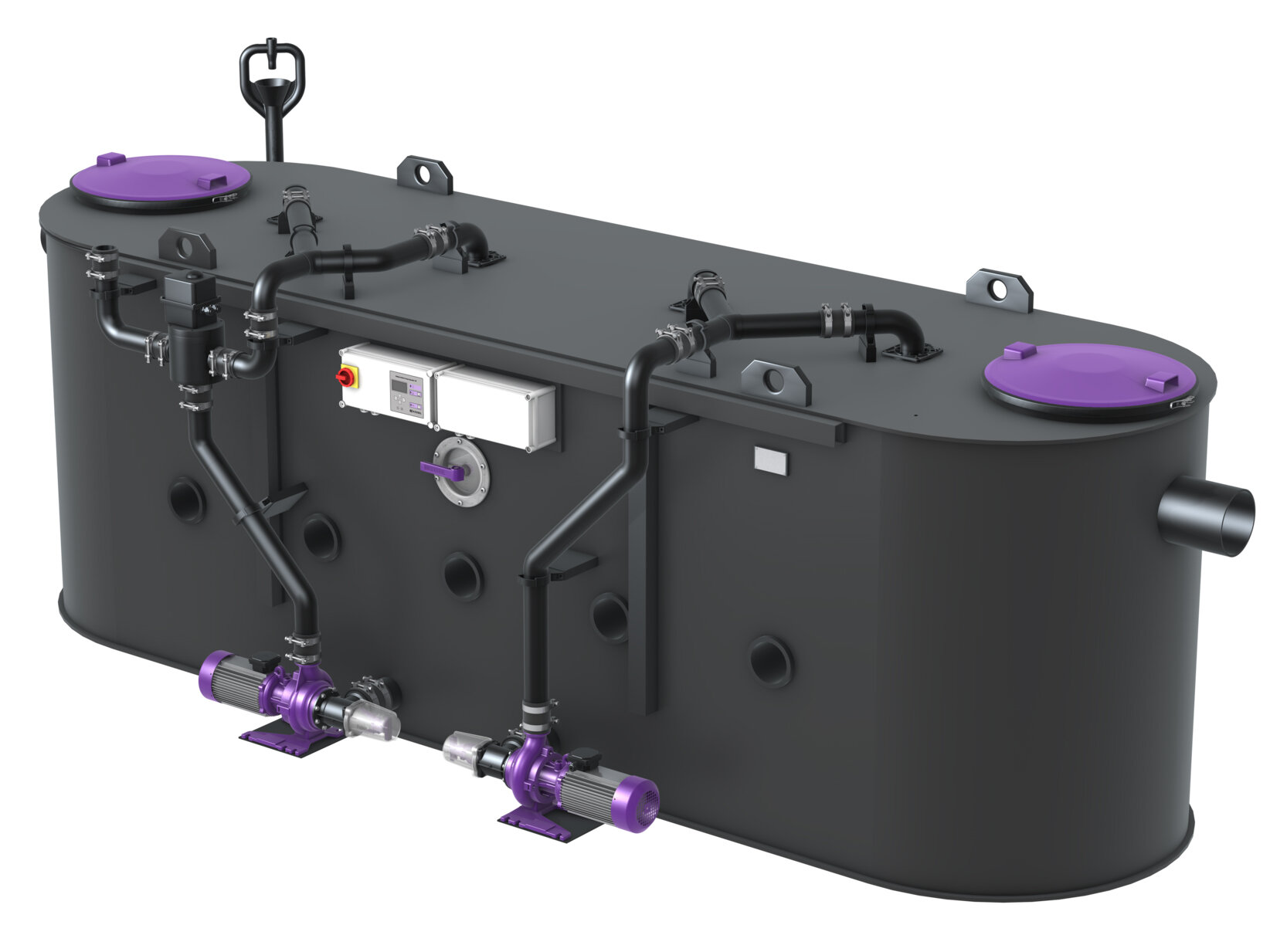 Vetafscheider EasyClean free Auto Mix & Pump, NG 15 – 50